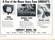 1968 Print Ad of Lindsay Bros