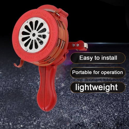 Handheld loud hand crank - hand,