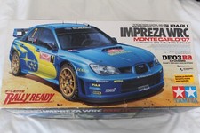 Vintage Tamiya 58417 DF03RA Subaru Impreza Monte Carlo 07 WRC