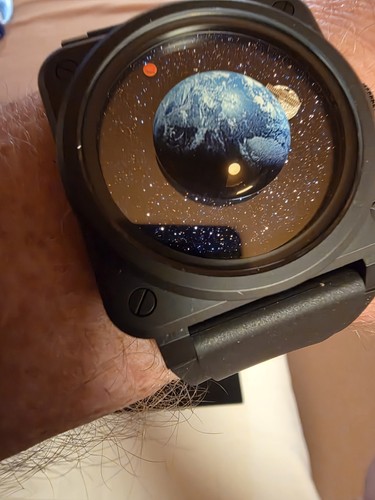 Bell ross br03 planets earth - &,