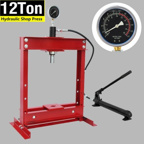 Ton hydraulic shop press - hydraulic,