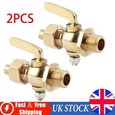 2PCS VINTAGE MOTORCYCLE BRASS
