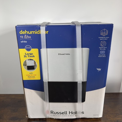 Russell hobbs 10l dehumidifier - russell,