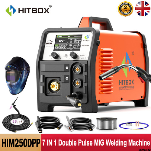 250a 7in1 gas gasless mig - 250a,