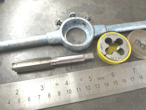 Unf hss tap split die - hss,