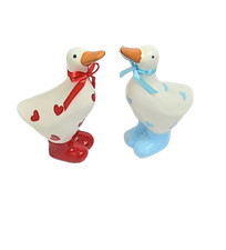 Figurines Ceramic Polka Duck