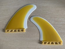 Twin Fin ( MR Template)  Futures Base, All Glass Construction