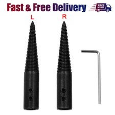 1 Pair Threaded Tapered