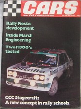 Cars & Car Conversions magazine March 1979