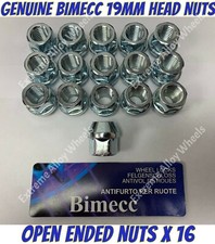 Alloy wheel nuts open 16 - s, x
