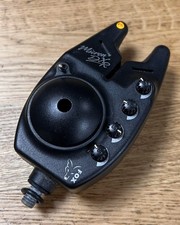 fox micron dxr carp fishing bite alarm retro 1990s yellow led