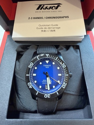 Tissot seastar 1000 blue - tissot,