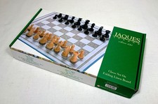 Jacques Wooden Chess Set Boxed