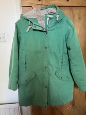 Seasalt Snowdrop Waterproof Coat Size 14