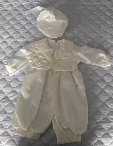 Vintage cream baby boy - cream,