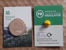 National Trust STOURHEAD Dormouse Charity Pin Badge RSPB Interest 
