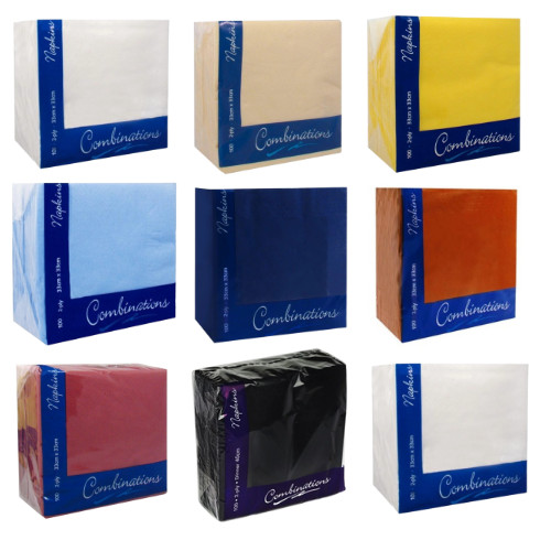 100 serviettes paper - paper, napkins