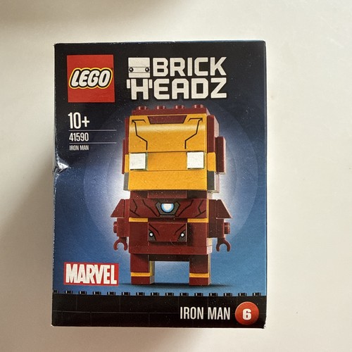 Lego brick headz iron man - headz,