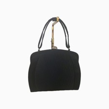 Vintage Black Corded Fabric