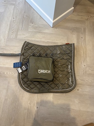 Eskadron olive saddle pad - saddle, &