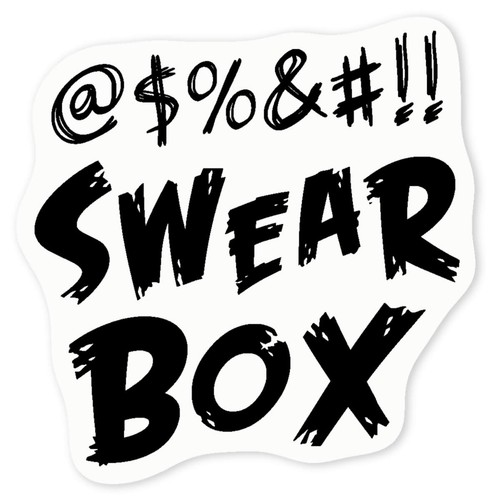 Funny swear box clear vinyl - clear,
