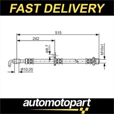 Bosch Brake Hose Front Right