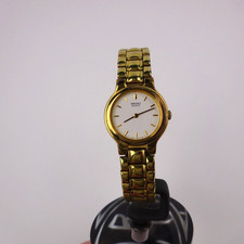 Seiko gold tone bracelet watch - tone,