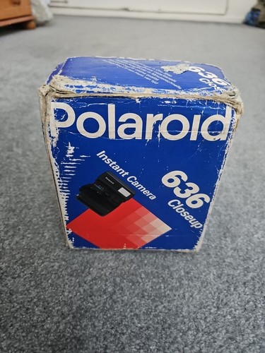Vintage polaroid 636 close - close, up