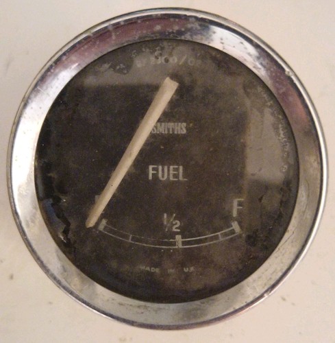Vintage smiths fuel gauge - fuel,