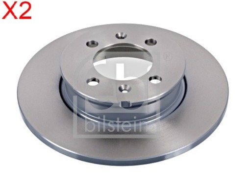 Rear brake disc pcs - brake, x2