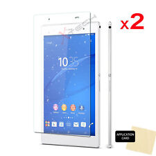 2x CLEAR LCD Screen Protector Cover Guards for Sony Xperia Z3 TABLET Compact