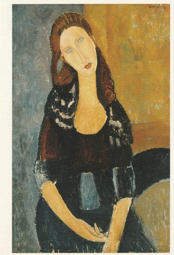 Portrait jeanne hebuterne - of,