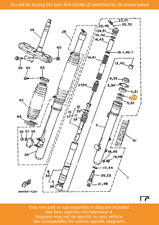 YAMAHA Washer, Oil Seal