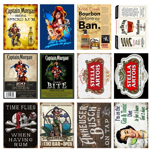 Alcohol retro metal - alcohol,