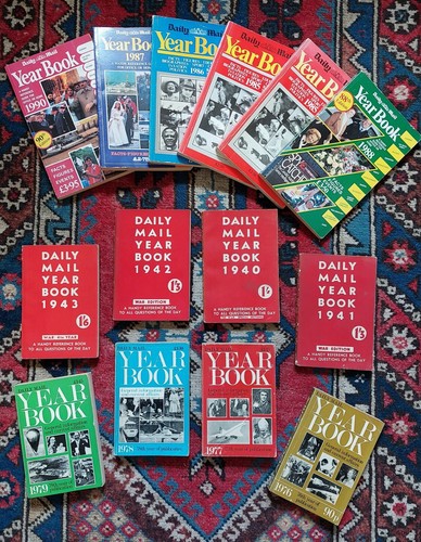 Daily mail newspaper yearbooks - mail,