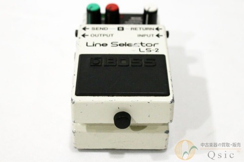Boss line selector - selector, pedal