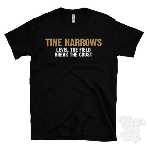 Tine harrows level the field - tine,