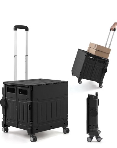 Folding boot cart shopping - folding,