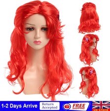 Little Mermaid Ariel Wig Wavy
