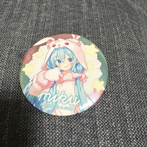 Hatsune miku cosplay can - hatsune, badge
