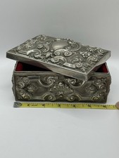 Vintage heavy silver plated