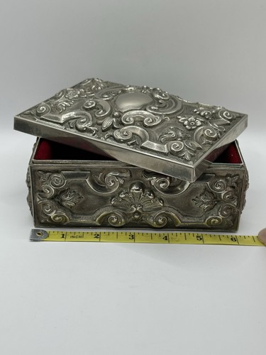 Vintage heavy silver plated
