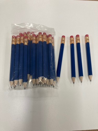Golf pencils round - x,