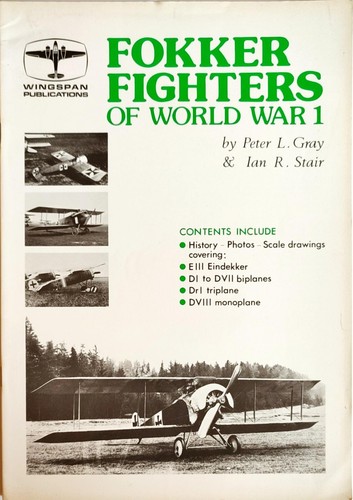 Fokker fighters world - fokker, 1