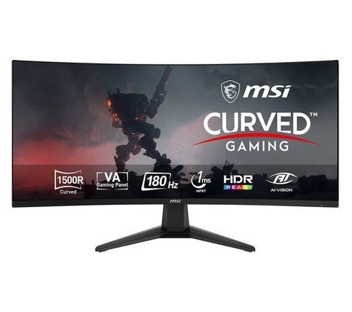 Msi mag 346cq ultra wide - msi, quad