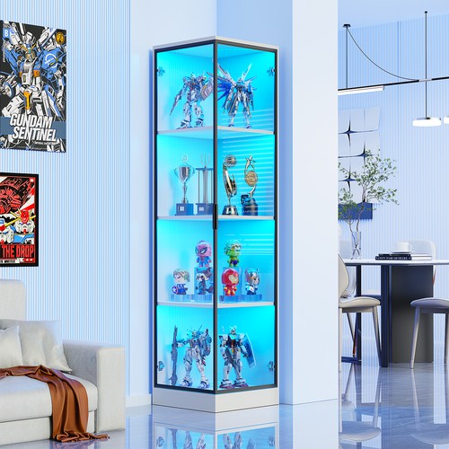 Corner display case - corner, with