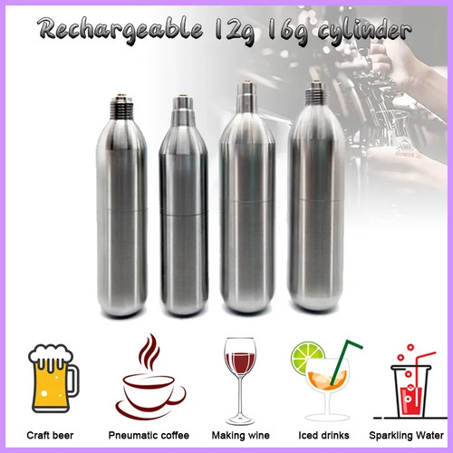 Refillable co2 cartridges 12g - refillable,