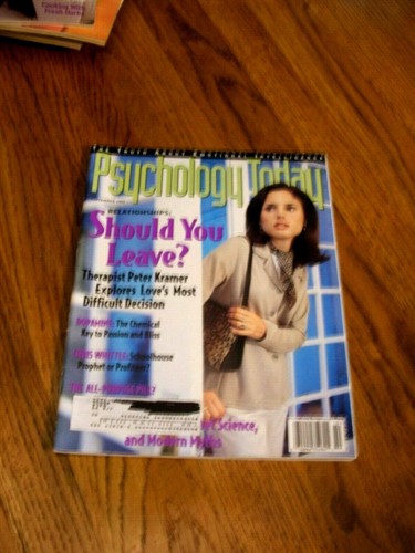 Psychology today magazine sept - psychology,