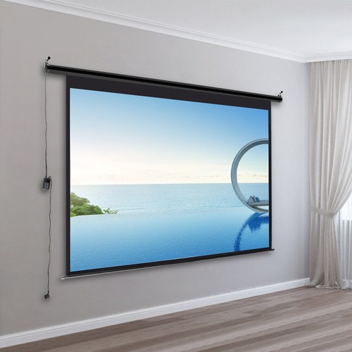 Motorized projector screen - hd,
