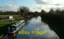 Photo 6x4 Barge mooring, next